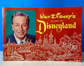 Walt Disney's Guide To Disneyland Booklet 1963