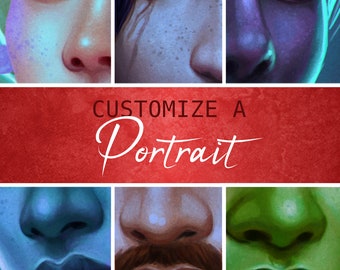 Customize Portrait Colors - Portrait Pack Customization Option