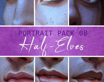 Portrait Pack 08 - Half Elves
