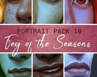 Portrait Pack 10 - Fey of the Seasons