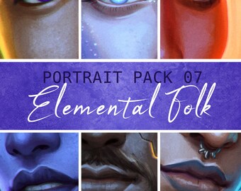 Portrait Pack 07 - Elemental Folk