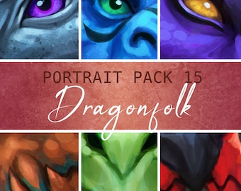 Portrait Pack 15 - Dragonfolk