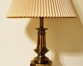 Stiffel Hollywood Regency Style Solid Brass Table Lamp