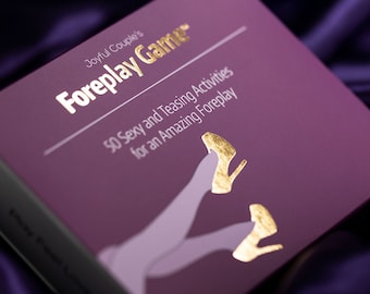 Foreplay Game, Couples Sex Card Game, Naughty Christmas Gift For Boyfriend, Husband, Sexy Cards For Wife, Girlfriend, Birthday, Anniversary