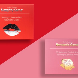 Unique Valentines Day Gifts for Couples - Handmade Naughty and Romantic Sex Card Game for Boyfriend, Intimate Activities for Men & Women
