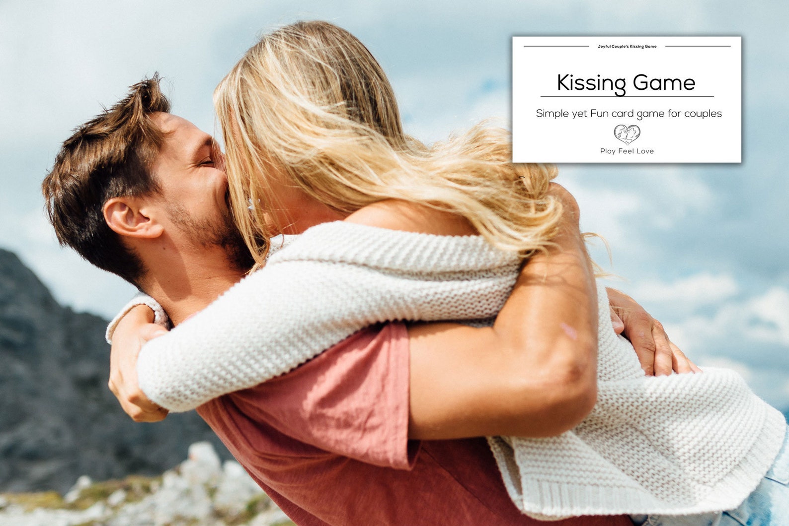 Printable Kissing Game for Couples Valentines Gift for Him Etsy