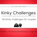 Sexy Valentine's Day Gift for Him, Printable Kinky Coupon Book for Him, Kinky challenges, Last Minute gift Boyfriend & Husband, Girlfriend 