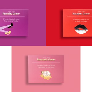 Sexy Paare Valentinstag Geschenk - Erotische Date Night Box, Sex Spiel für Sie & Ihn, Jahrestag Schlafzimmer Spaß