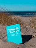 Couples Travel Journal – Hard Cover Adventure Diary, Valentine's Day Gift, Travel Planner & Memory Book product logo
