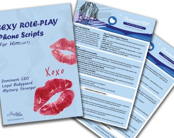 Flirty Phone Role-Play Scripts - 6 Sexy Topics for Men as the Caller