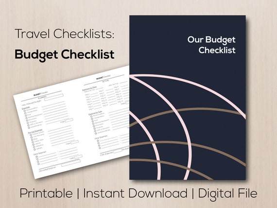 printable budget planner diy money planner vacation budget etsy diy budget planner