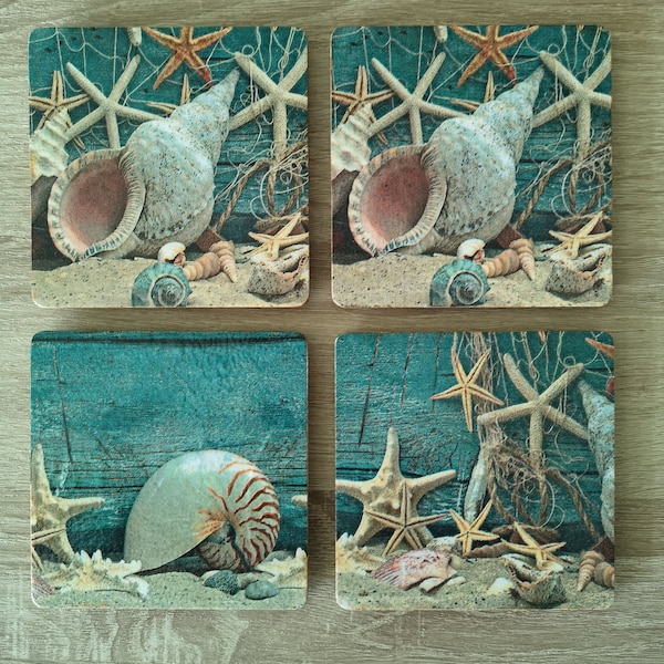 Decoupage Coasters Etsy