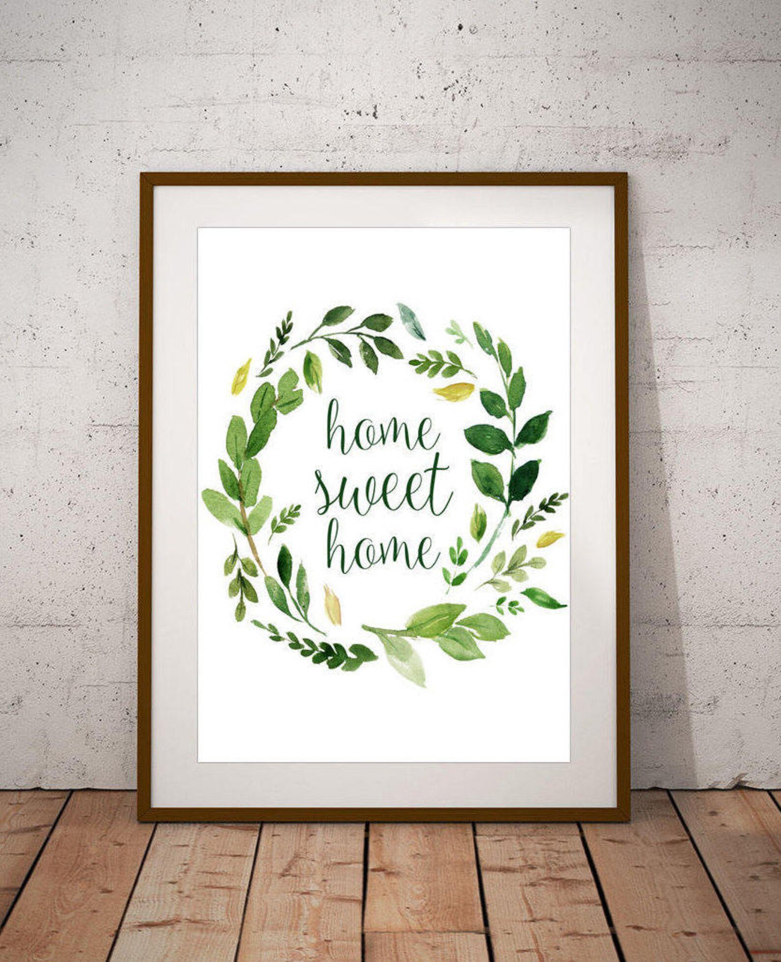 Home Sweet Home Print Printable Wall Art Home Decor - Etsy