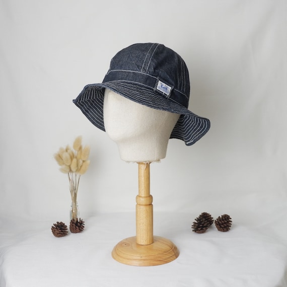 Vintage Lee Denim 6panel bucket hat Union made