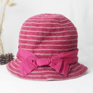 Vintage Bordoni hemp bucket hat made in Italy