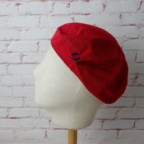 Fred Perry beret red