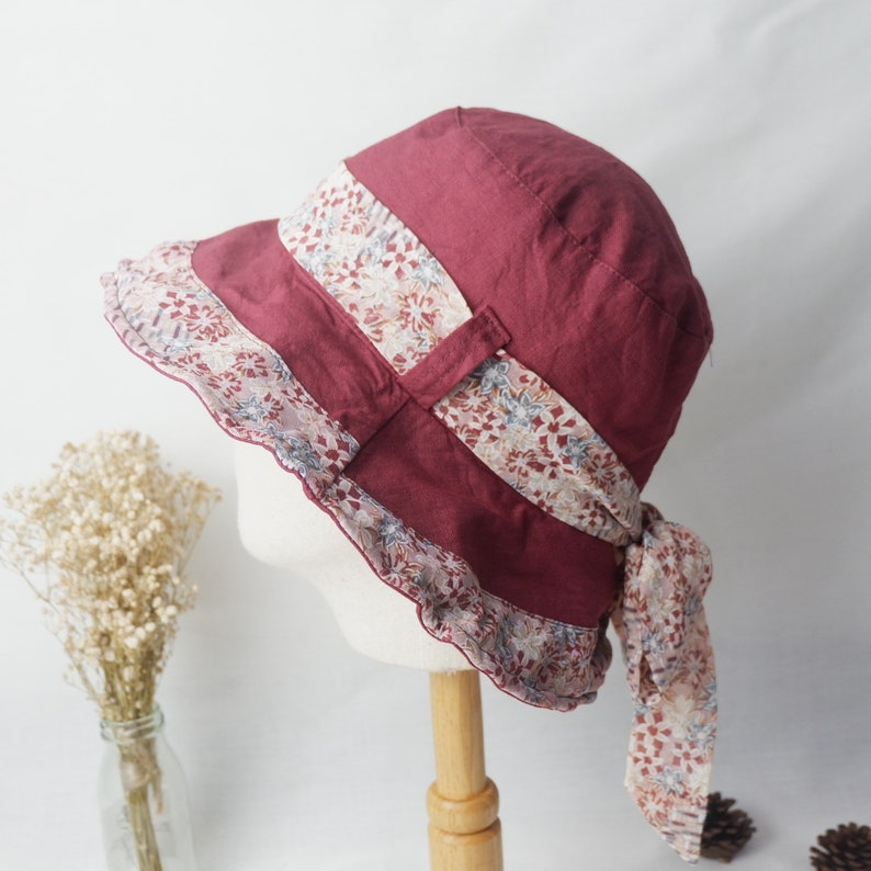 Vintage Bordoni hemp bucket hat made in Italy