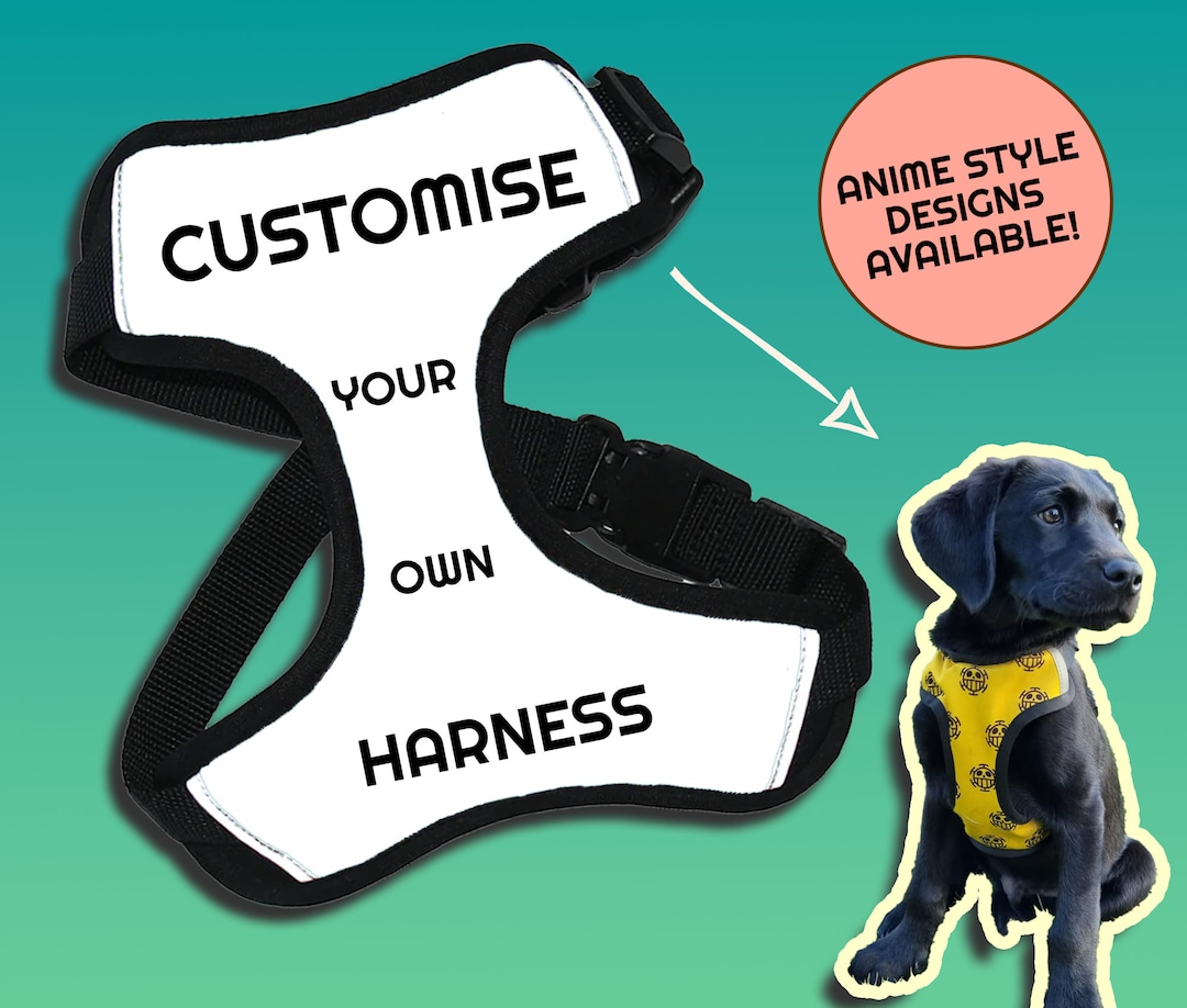 Custom Dog Harness, Dog Harness, Choose Your Own Design Dog Harness