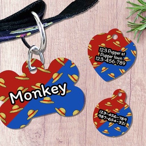 Médaille d'identité pour animal de compagnie, Médaille anime personnalisée pour chien, Médaille anime pour chien, Médaille pour chien personnalisée, Médaille à impression personnalisée, Médaille pour chien, Médaille unique, Médaille personnalisée pour animal de compagnie, Médaille d'identification pour chien