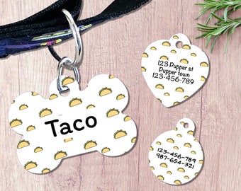 taco dog tag