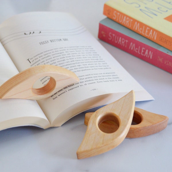 Book Page Holder, Thumb Page Holder, Book Accessory, Gift for Book Lover, Bookmark, Free Shipping