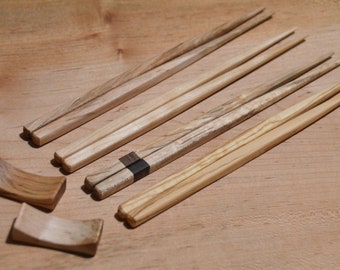 Wooden Chopsticks, Handcrafted, Canadian Made