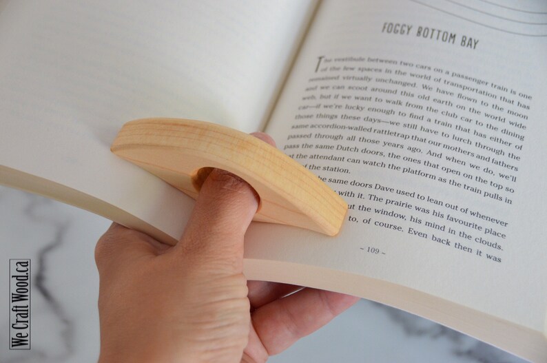 Book Page Holder Thumb Page Holder Book Accessory Gift for Etsy