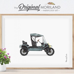 Vintage Car Print Antique Car Art Vehicle Print Vintage - Etsy UK