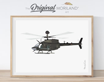 May include: A black and gray helicopter illustration with a white background. The helicopter has a white rotor and a black tail.