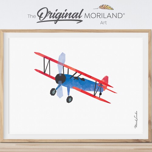 Home Décor Prints Home & Living Airplane Printable Boys Room Wall Art