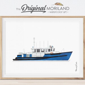 Police Boat Print, Toddler Wall Art, Police Watercraft, Boat Decor, Transportation, Boy Room Decor, Sea Art, Police Art, Nautical Printable