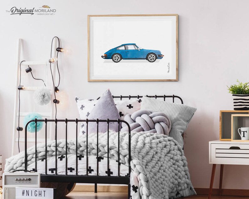 Classic Car Print, Vehicle Print, Car Printable Art, Transportation