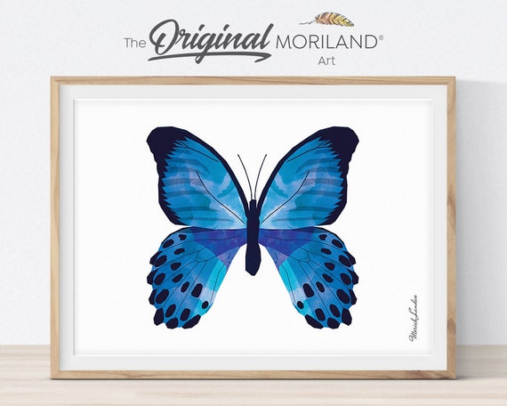 Butterfly Print Butterflies Wall Art Printable Toddler Room - Etsy