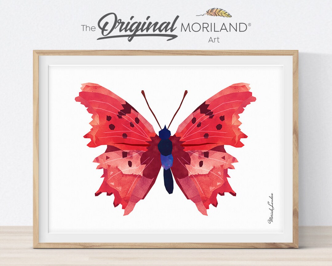 Butterfly Print, Butterflies Wall Art, Printable, Toddler Room Decor ...