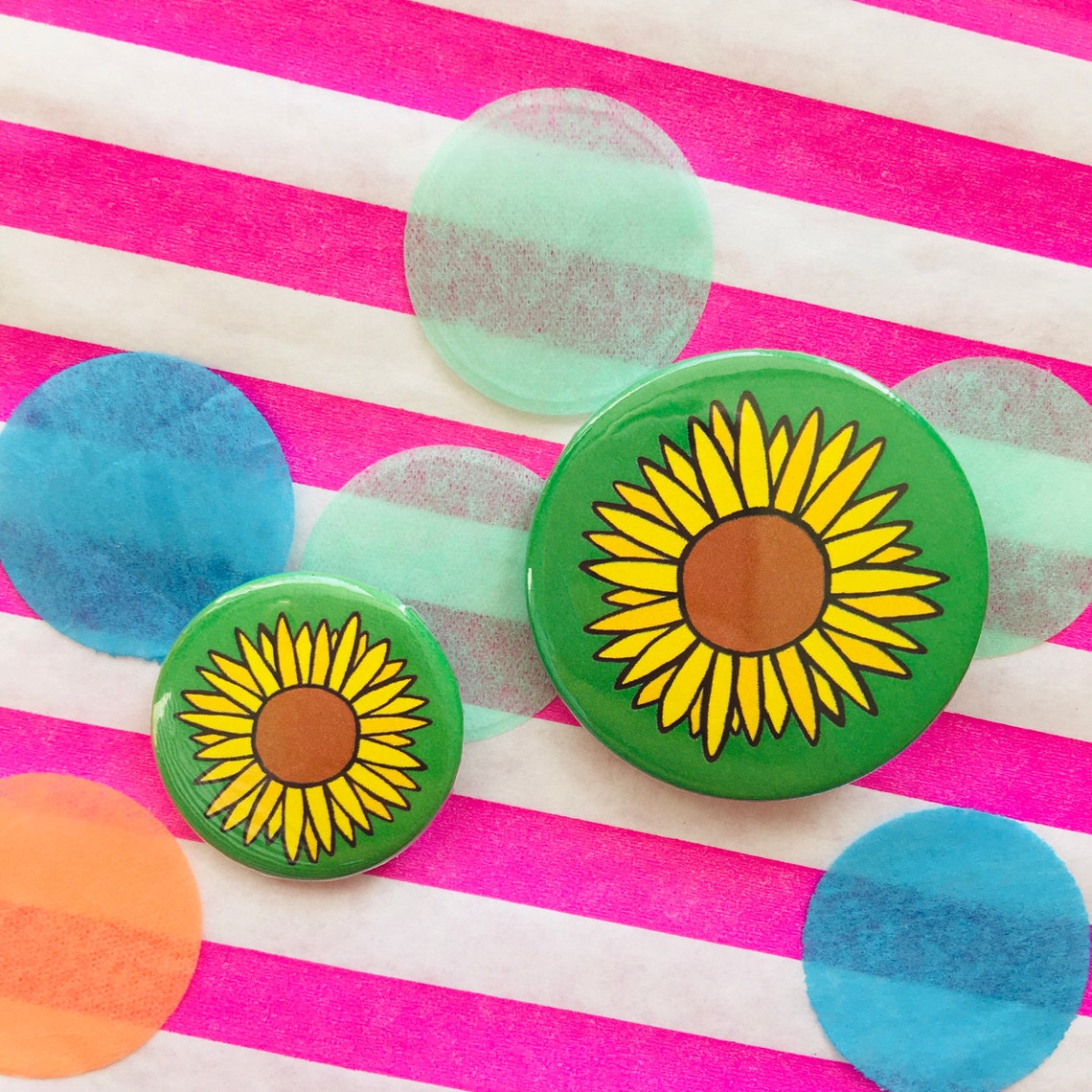 Hidden Disability sunflower badge autism badge Not All | Etsy
