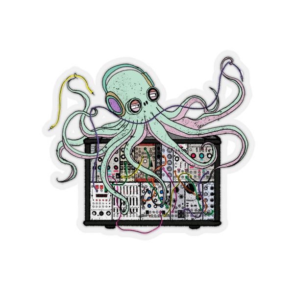 Octo-Synth (Synth Series: V5 Sticker) Available in 2x2, 3x3, 4x4, 6x6 inches