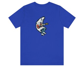 Star Punk - Ghost Playing Guitar Shirt Ghost Shirt Retro Halloween shirt, Vintage Ghost Halloween Shirt, Retro Fall Shirt, Fall Shirt, punk
