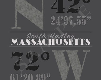 Signo de longitud de latitud, GPS, coordenadas, regalos, ubicación personalizada, nuevo hogar, calentamiento de la casa, deportes, estadios, ciudades, estado, boda, agente inmobiliario