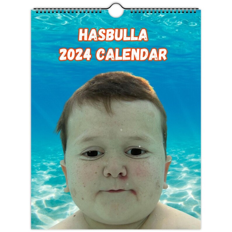2024 Hasbulla Calendar 2024 Wall Calendar Hasbulla 12 Month Etsy UK
