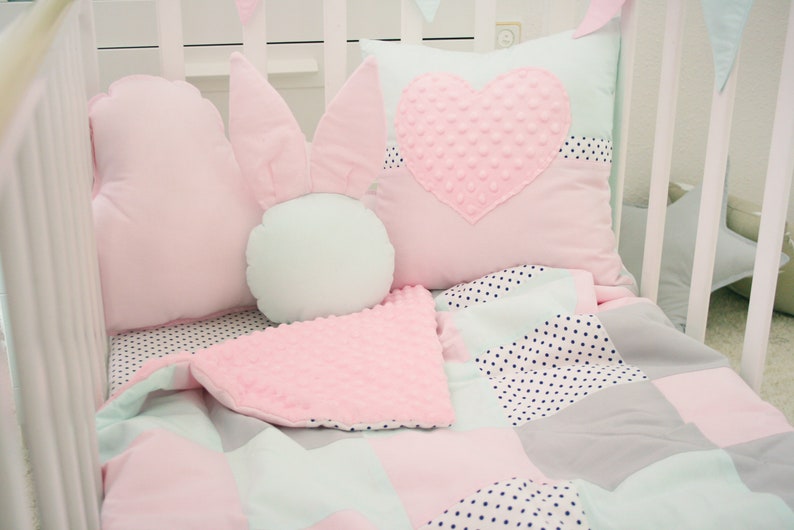 Cot bedding cot bedding set Nursery Set baby bedding Baby Etsy