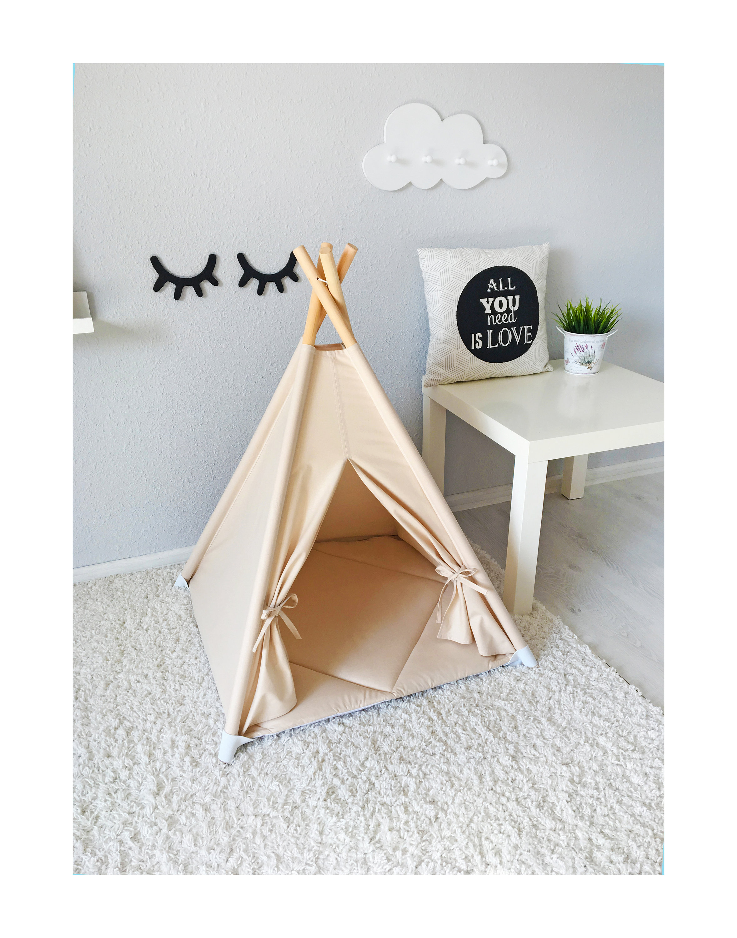 etsy dog teepee