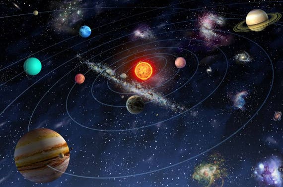 Ceiling Solar System Wallpaper Solar System Wall Mural Galaxy Ceiling Galaxy Wall Decal Star Wallpaper Ceiling Solar System Ceiling