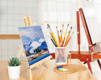 Tabletop Wooden Easel - 11.8 inch