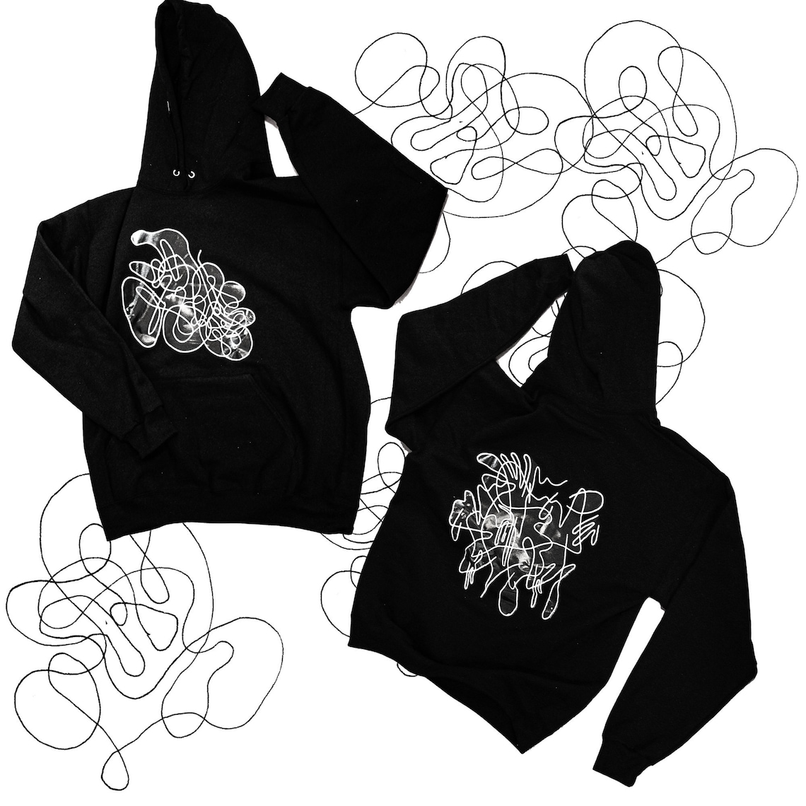 Doodle Hoodie Etsy