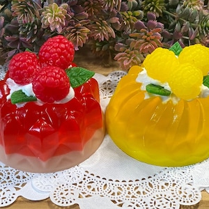 Cake Soap-Fruit Cake Soap-Party Favor-Birthday Gift-Soap for Sweet Tooth-Wedding Favors-3D Soap