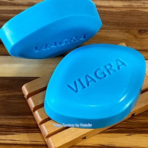 Viagra Soap-Valentine's Day Gift-Gift for Him-Parody Soap-Joke Soap-Gag Soap-Men Gift-Prank Soap image 1