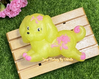 Dog Soap-Dog Lovers Gift-Kids Gift-2D Soap-Chinese Zodiac Soap