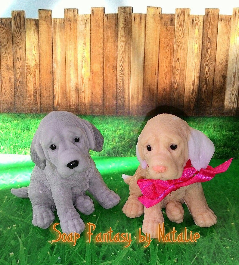 Puppy Labrador Soapsmall Labrador Soapdog Soap3d Etsy
