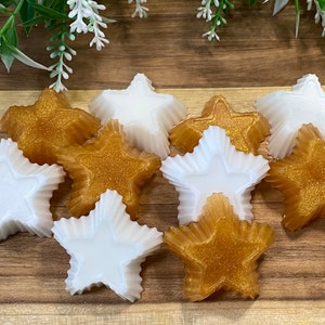 10 Stars Mini Soaps-Twinkle Twinkle Little Star-Baby Shower Favor-Birthday Gift-Christening Favor-Baptism Favor