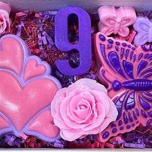 Birthday Gift Set-Soap Set-Women Gift-Gift for Her-Choose the Age you Need
